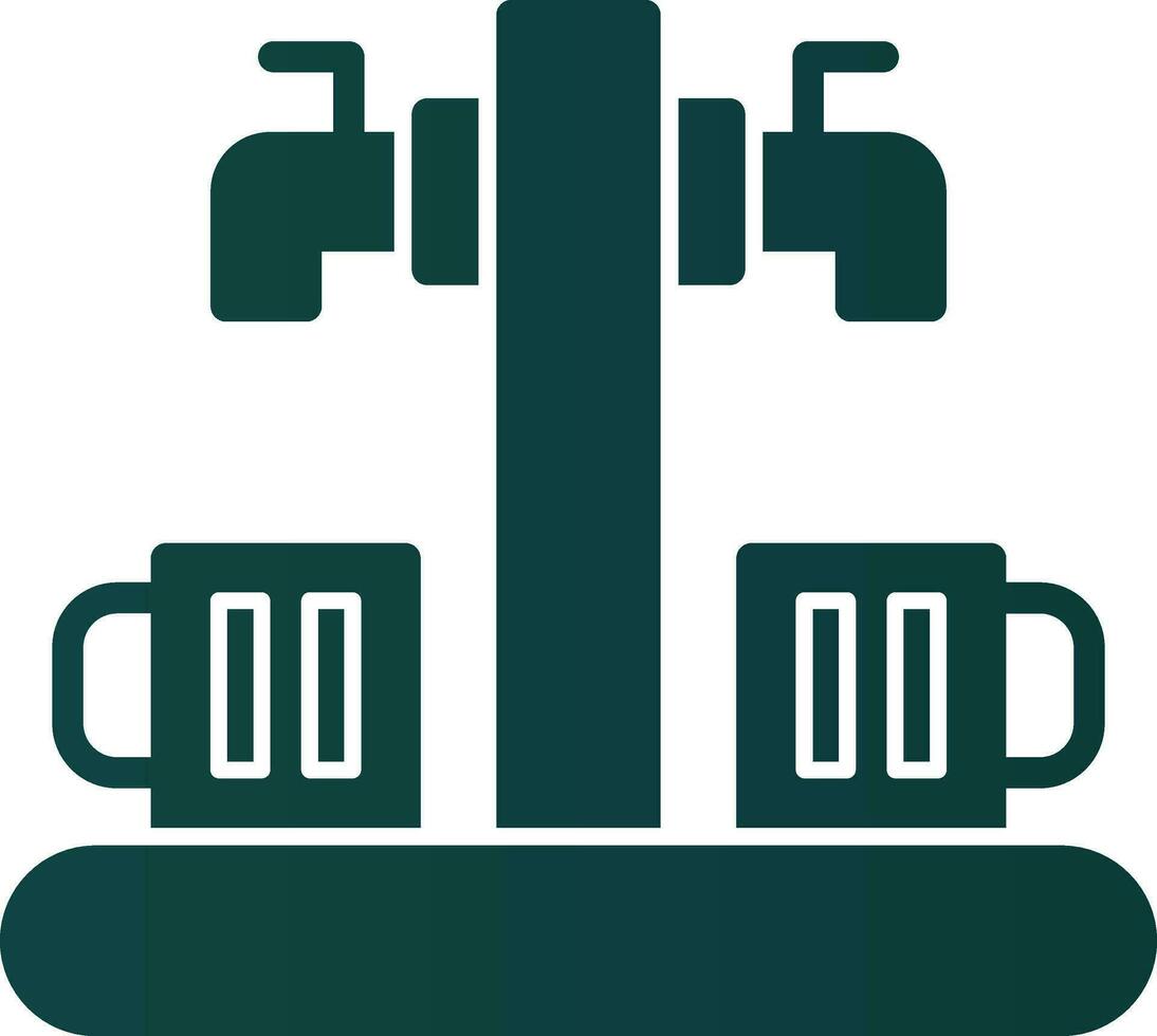 Beer tap Vector Icon Design