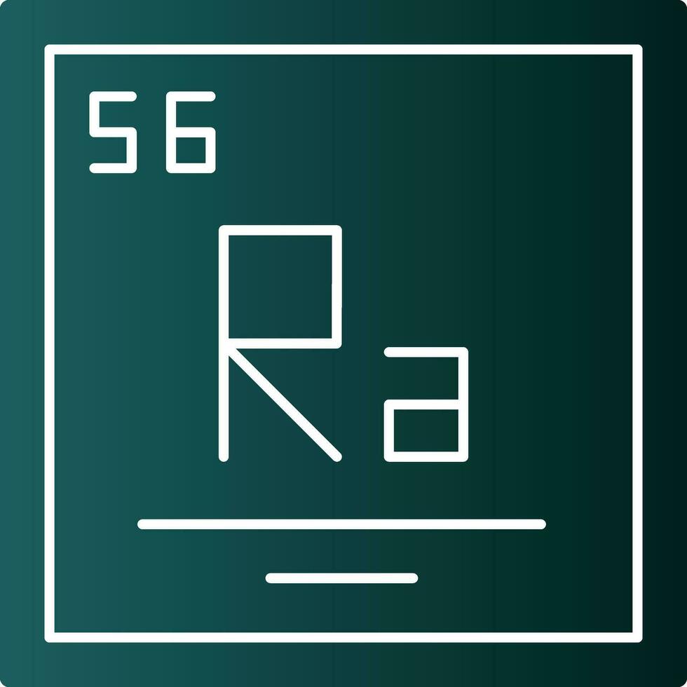 Radium Vector Icon Design