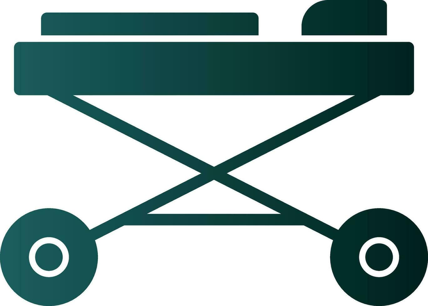 Stretcher Vector Icon Design
