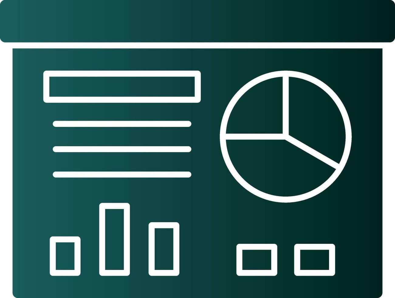 Presentation Vector Icon Design