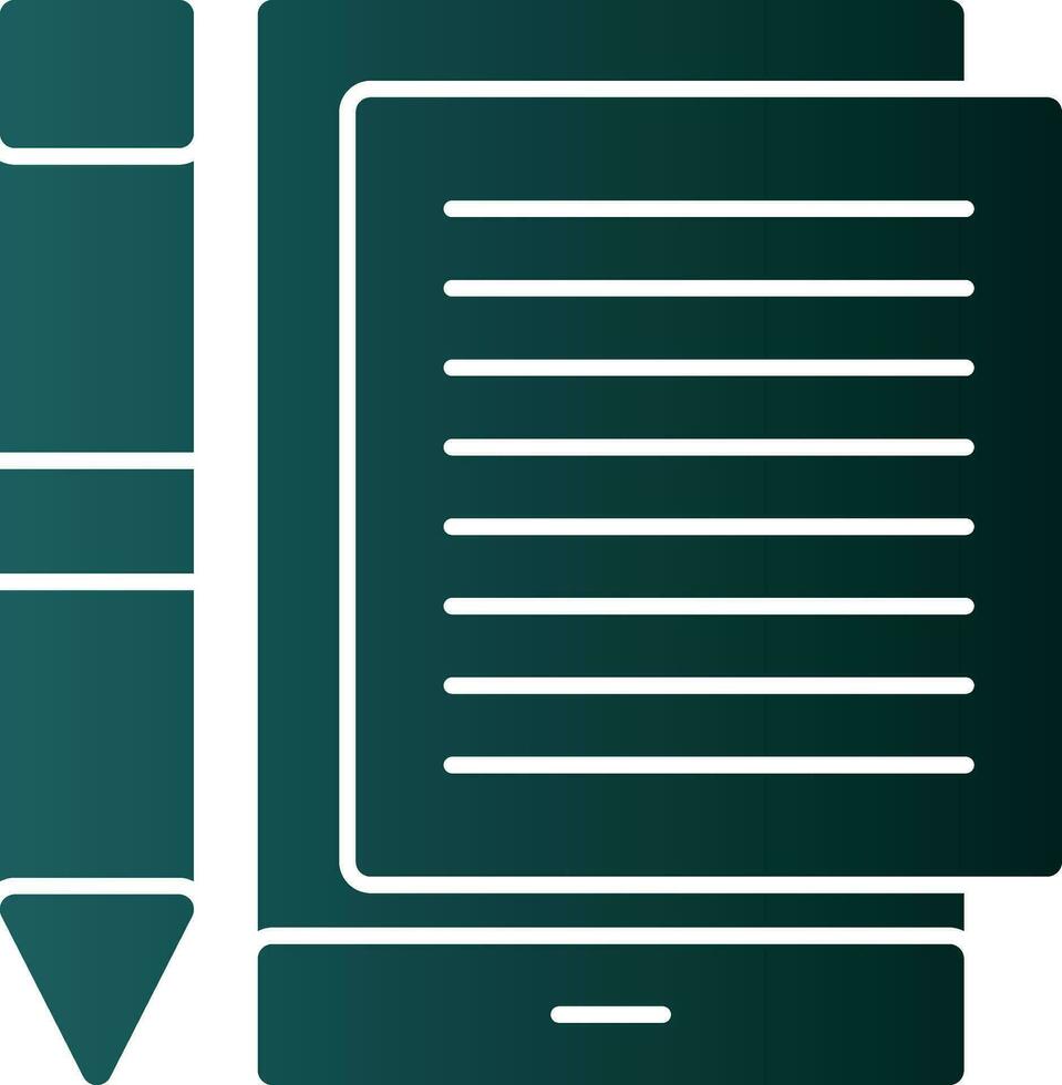 Copywriting Vector Icon Design