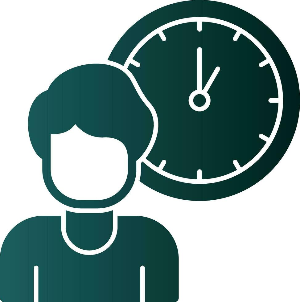 Working hours Vector Icon Design