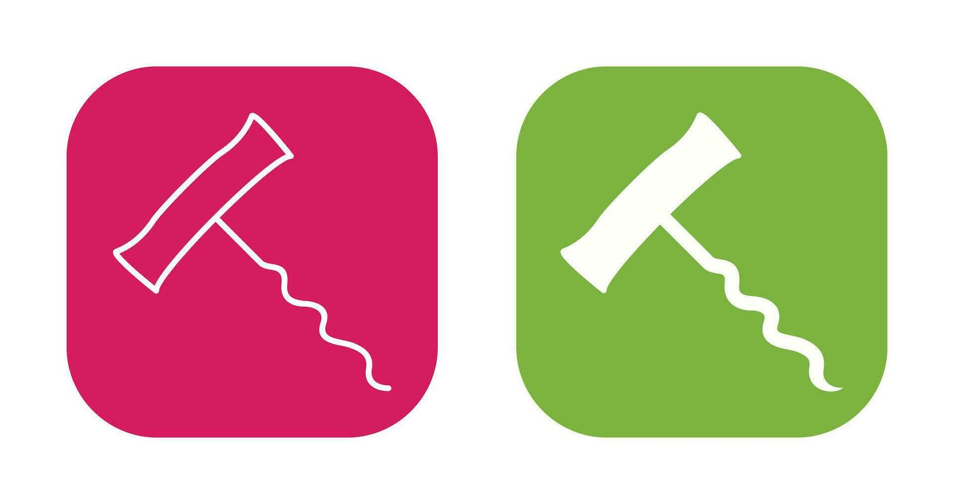 Unique Corkscrew Vector Icon