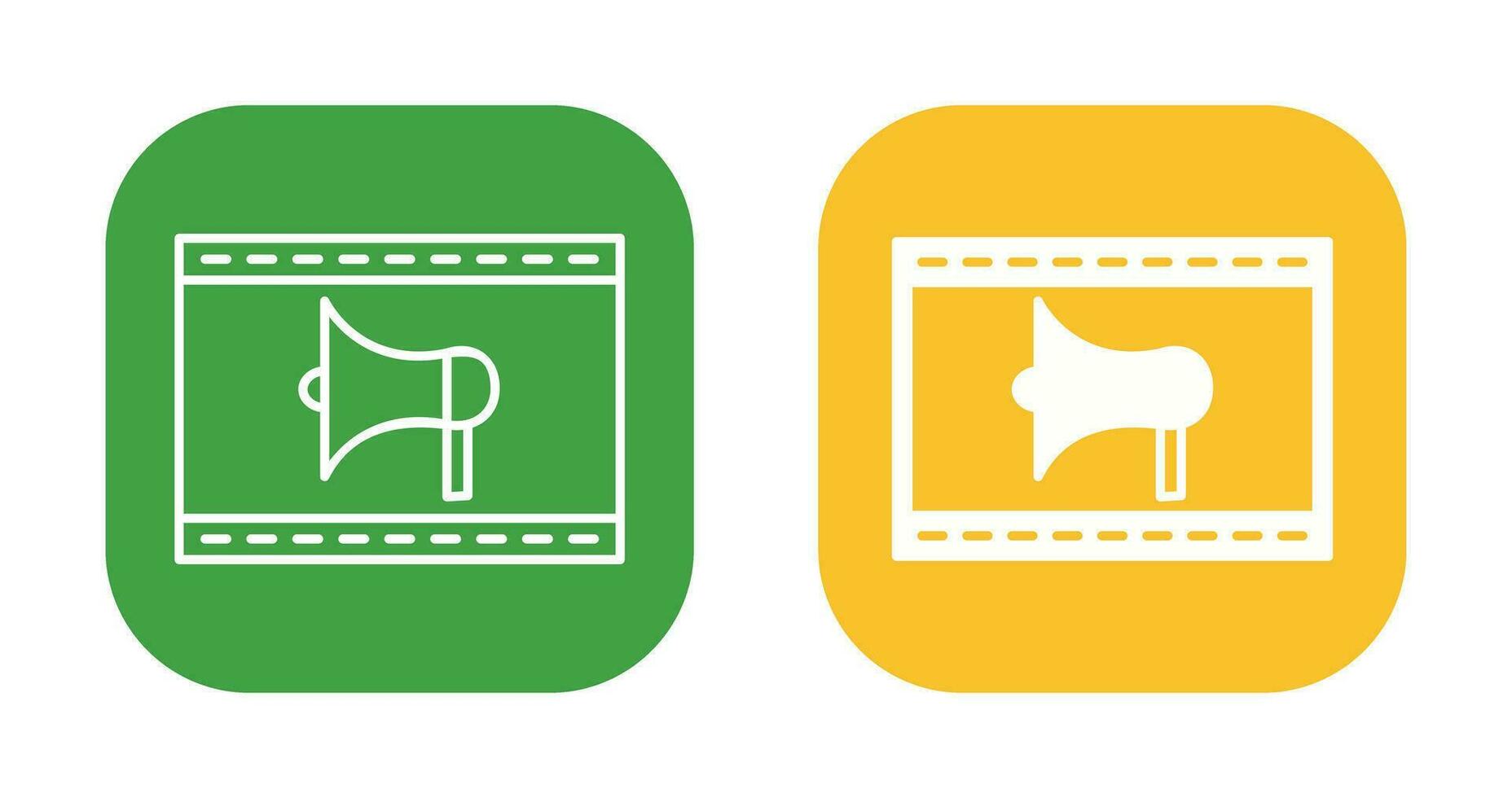 Unique Internet Ads Vector Icon