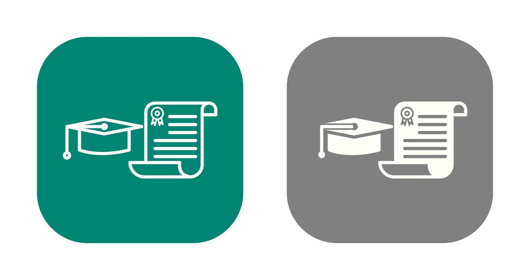 Unique Graduation Vector Icon