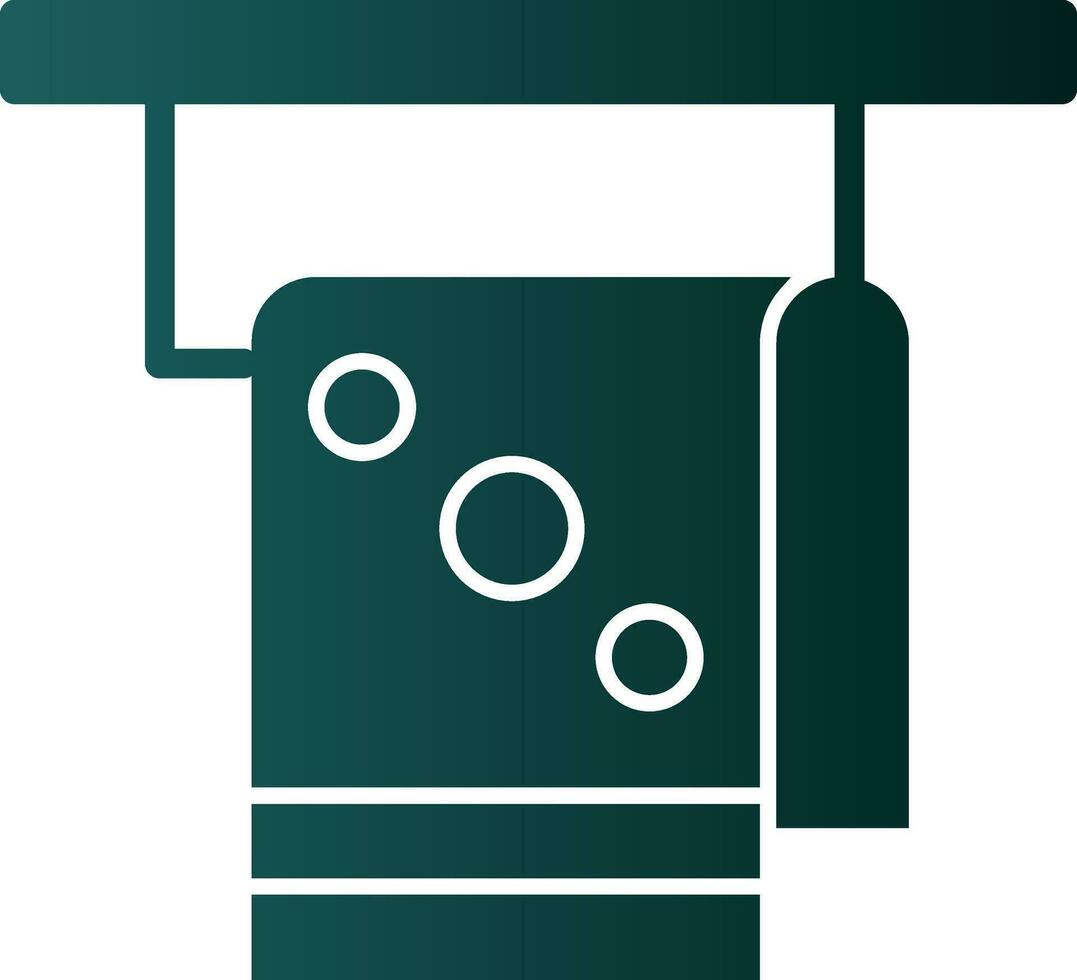 Towel Vector Icon Design