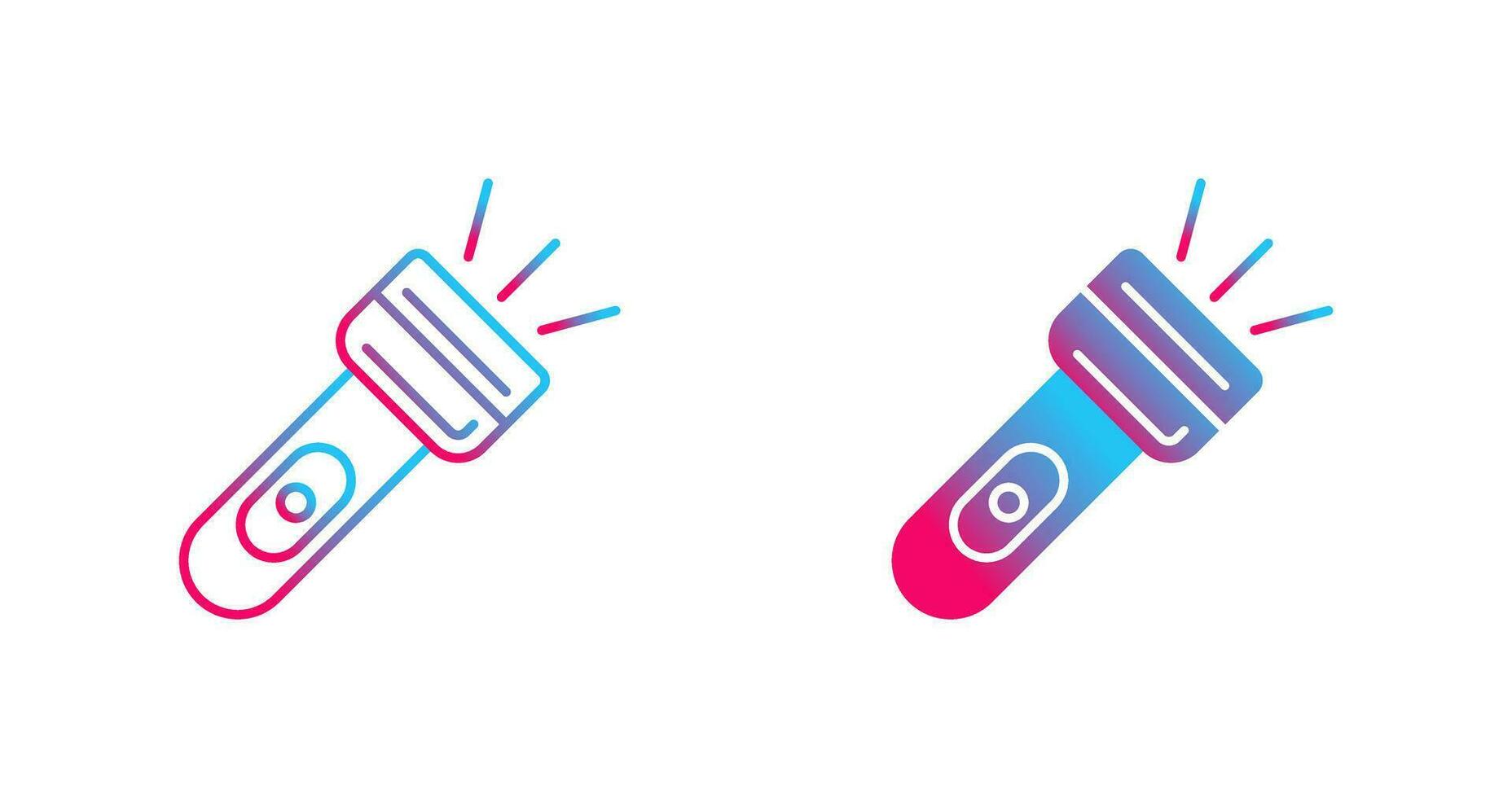 Flash Light Vector Icon