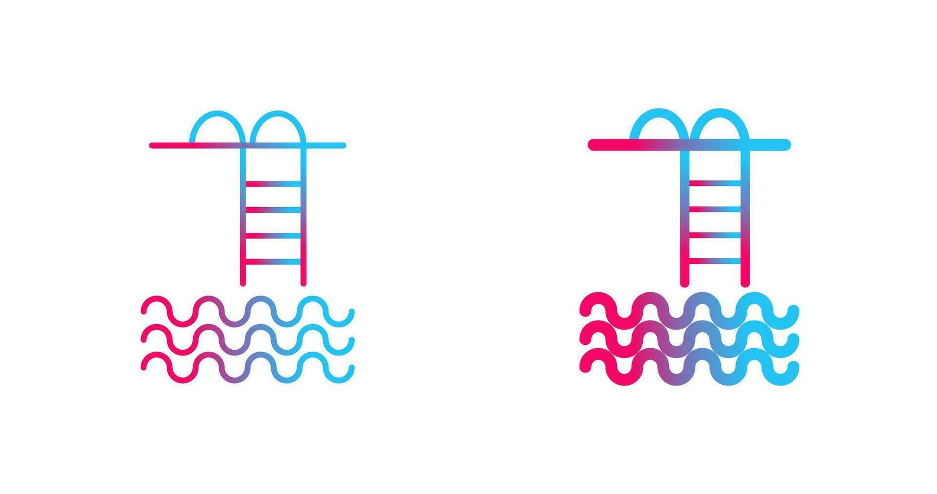 Swiming pool Vector Icon