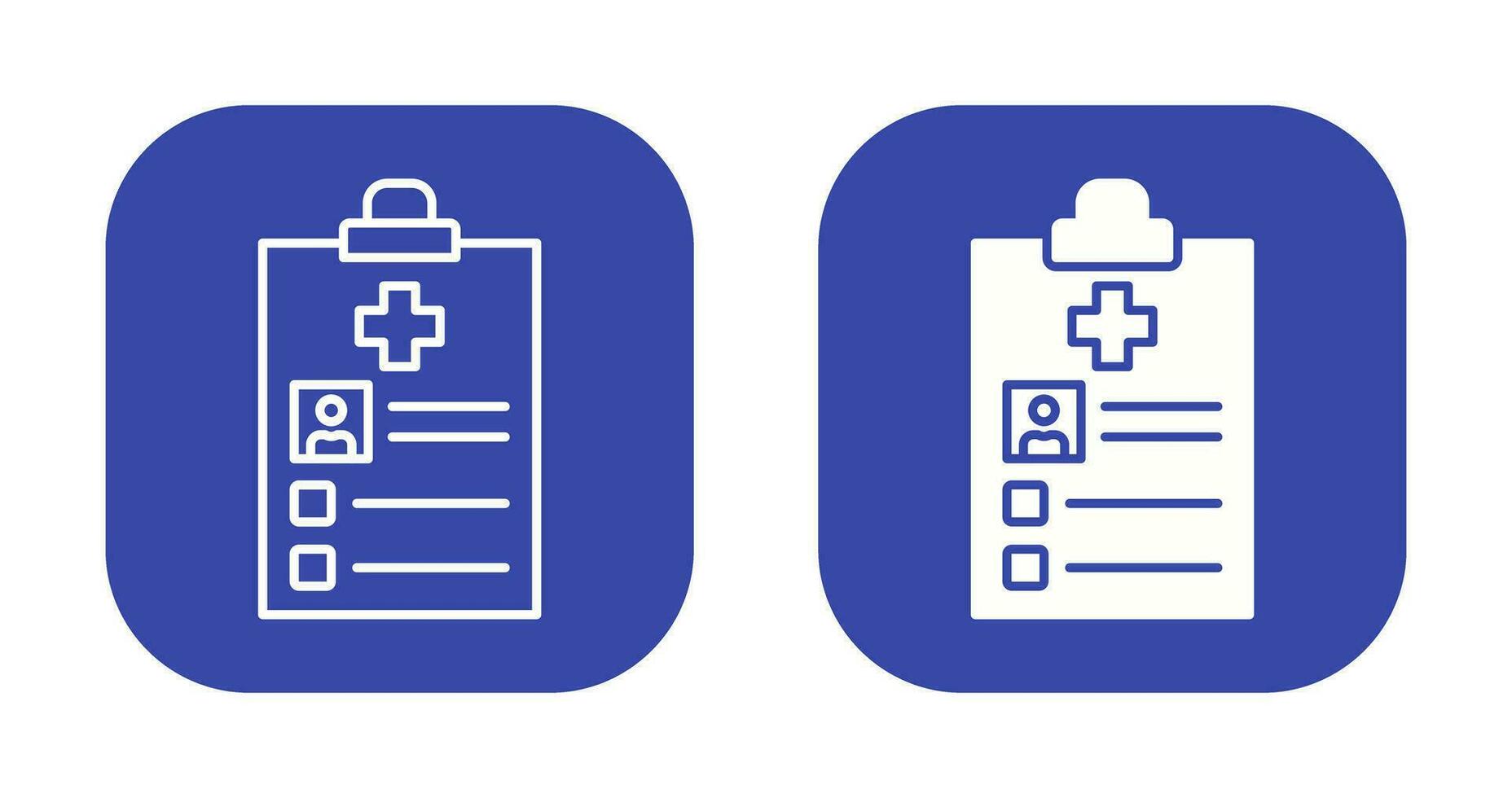 Medical Record Vector Icon