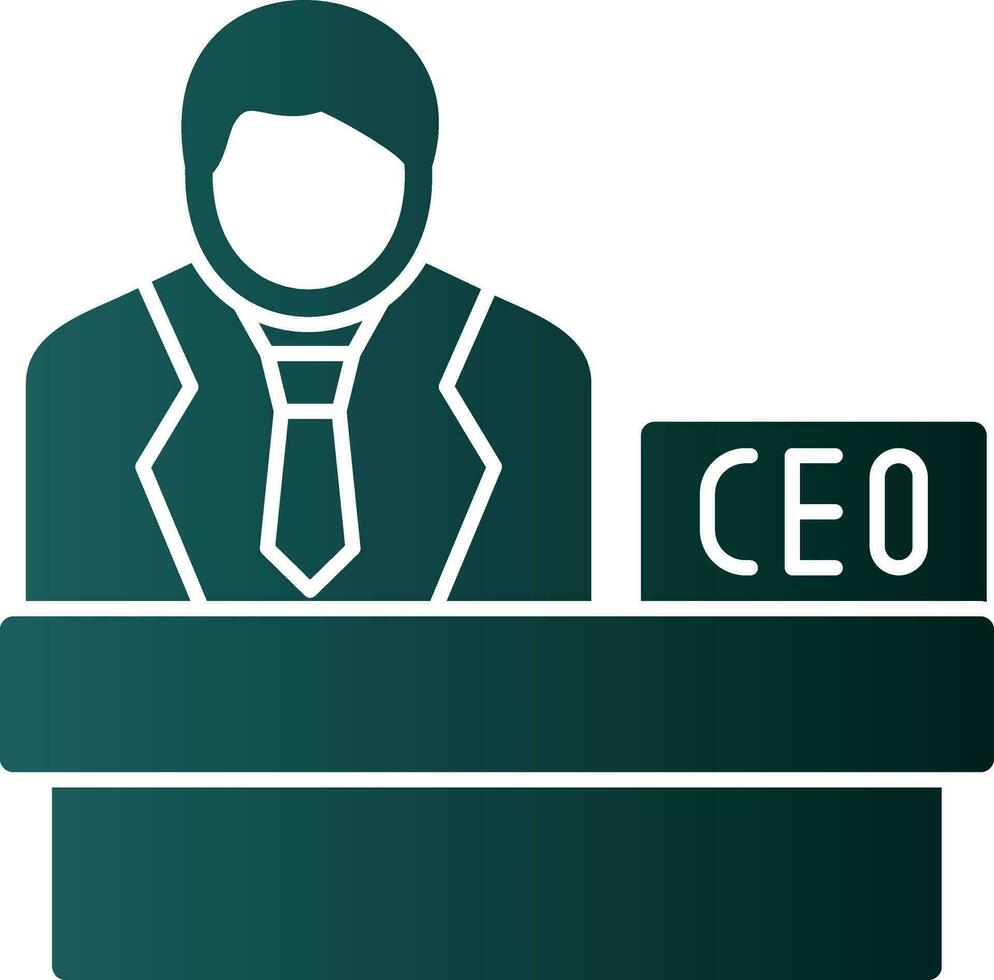 Ceo Vector Icon Design