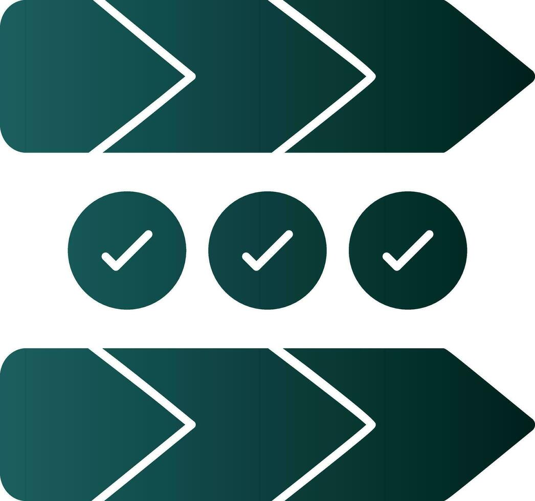 Value chain Vector Icon Design