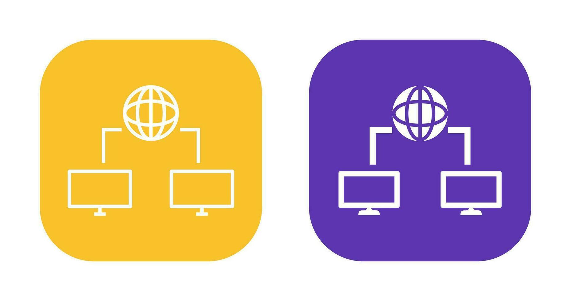 Unique Internet Connectivity Vector Icon