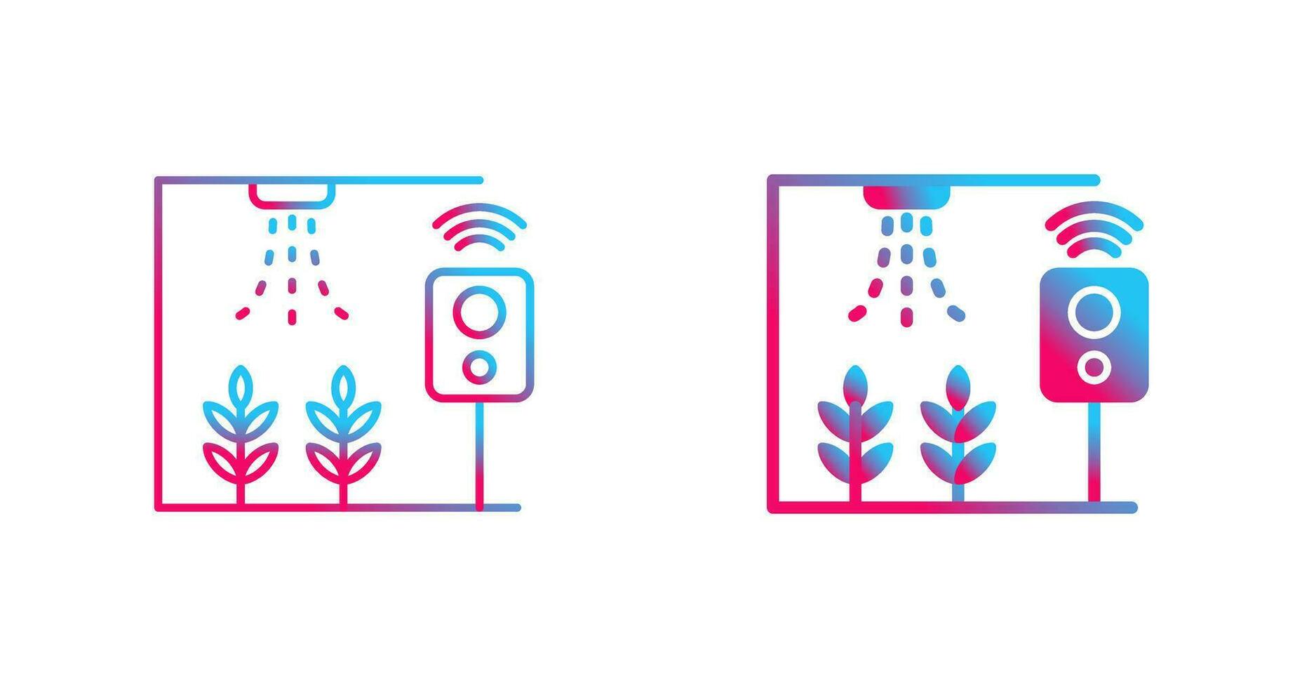 Smart Farm Vector Icon