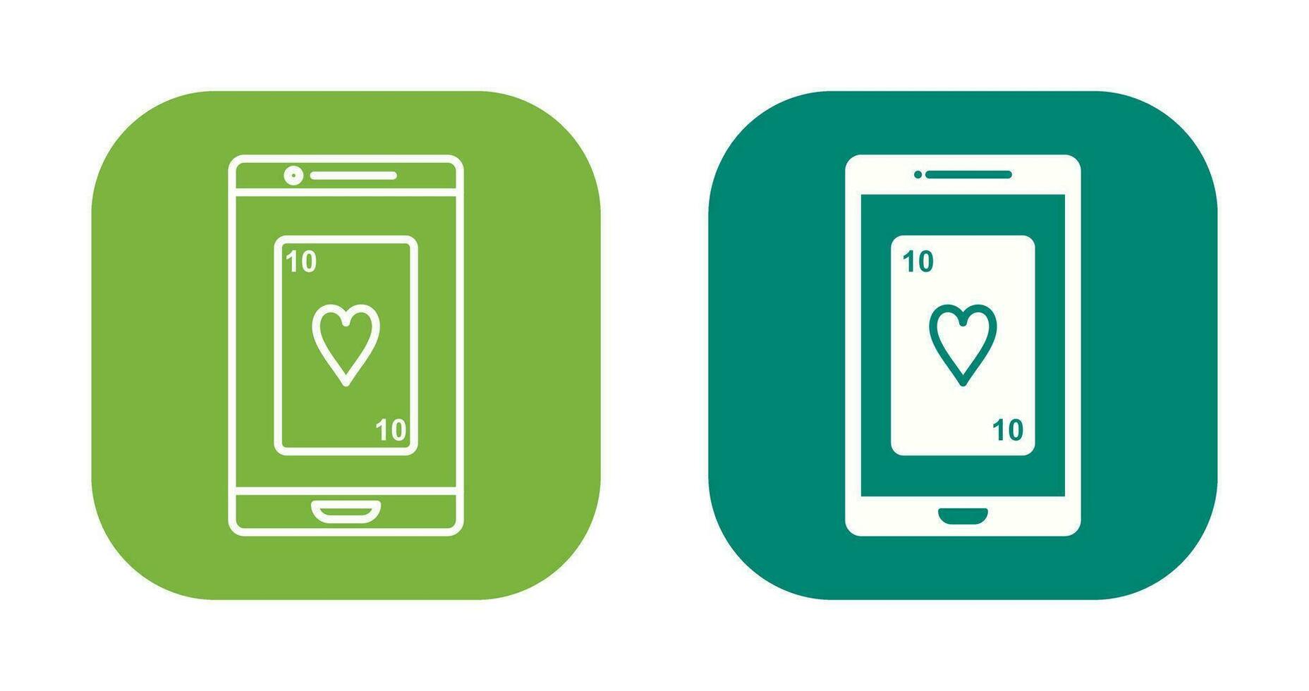 Phone Gambling Vector Icon