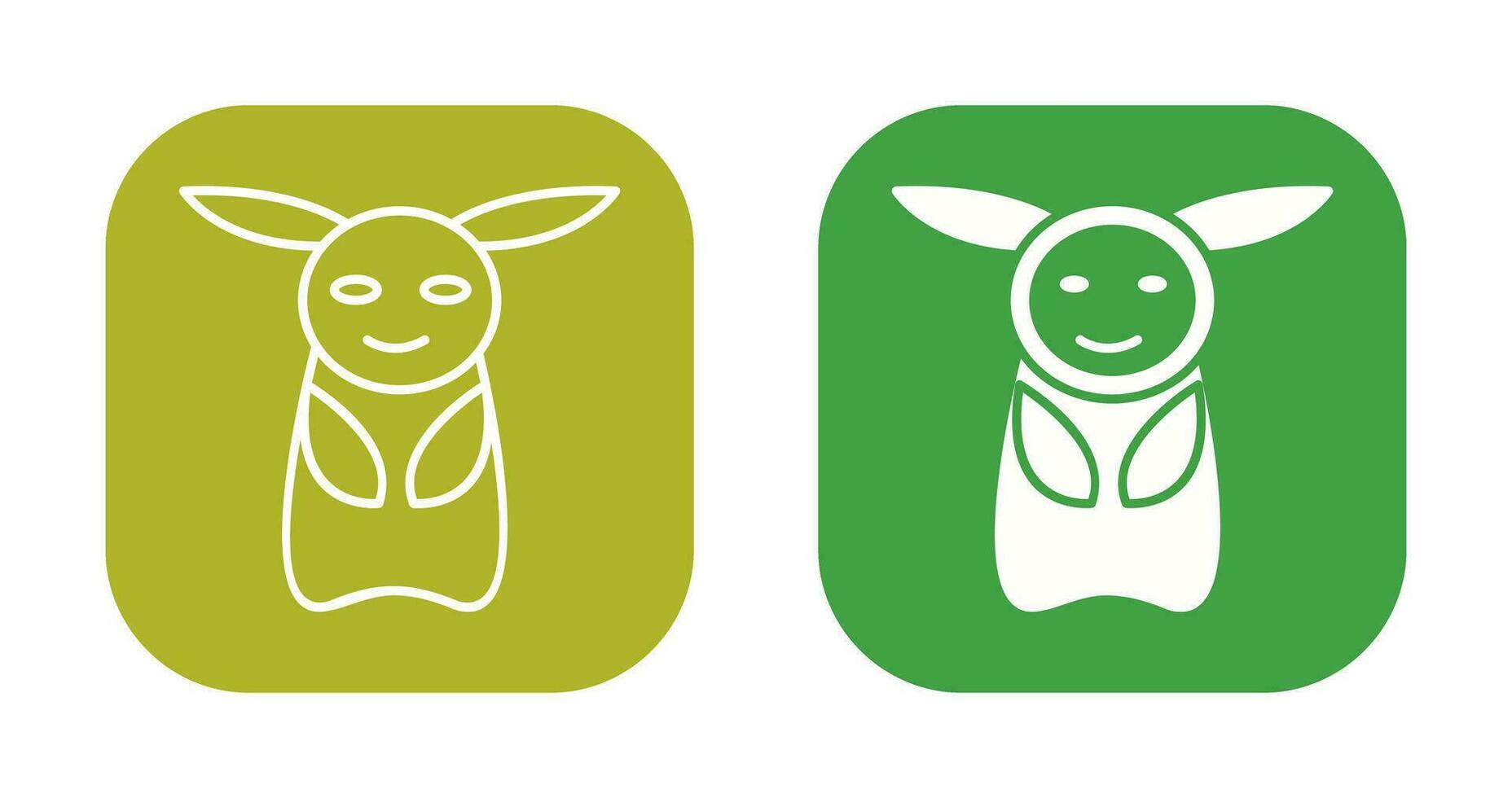 Unique Game Character Vector Icon