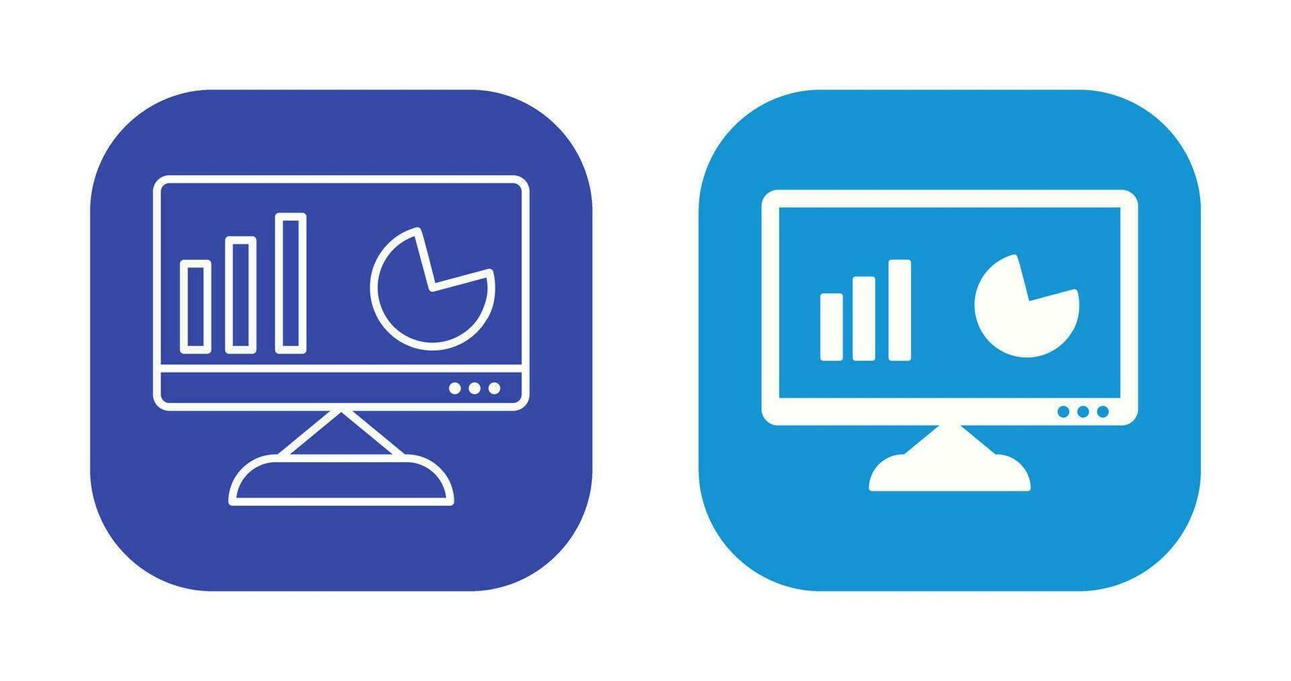 Unique Analytics Vector Icon