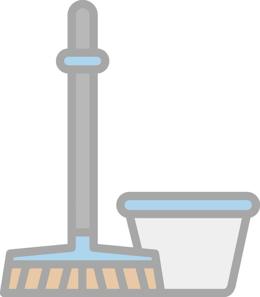 Mop Vector Icon Design