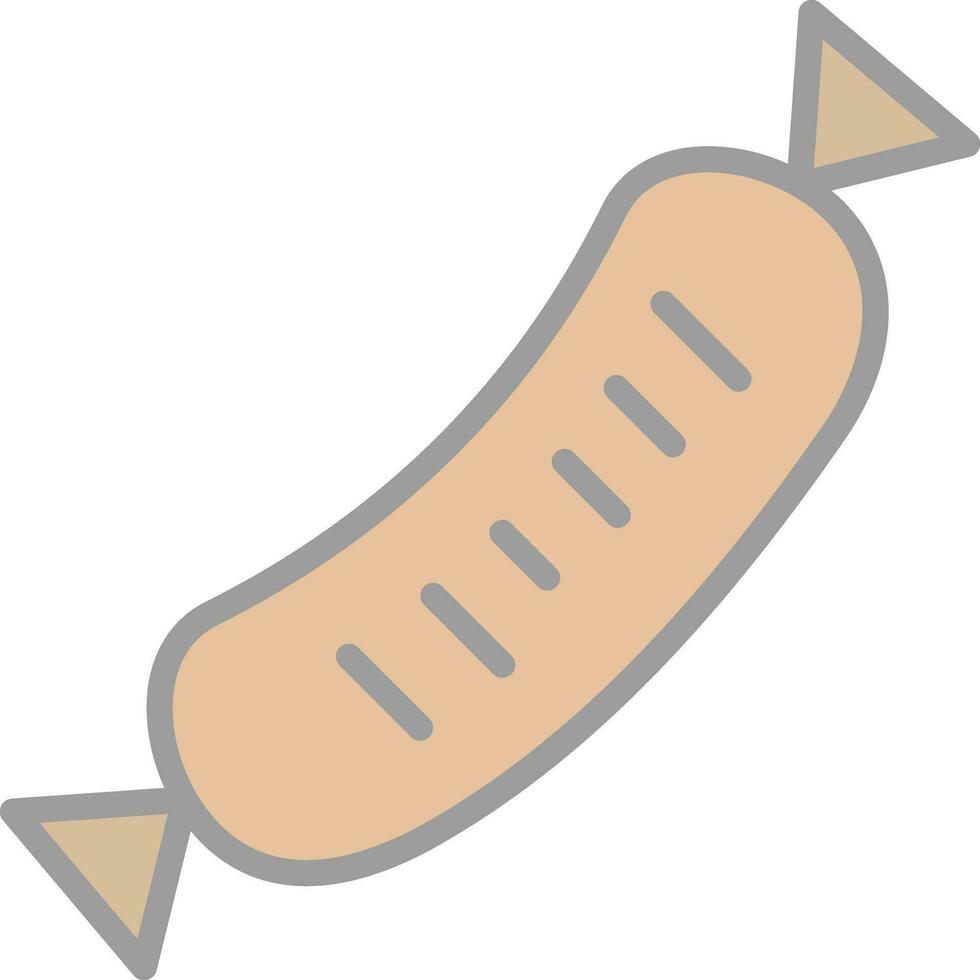 Sausages Vector Icon Design