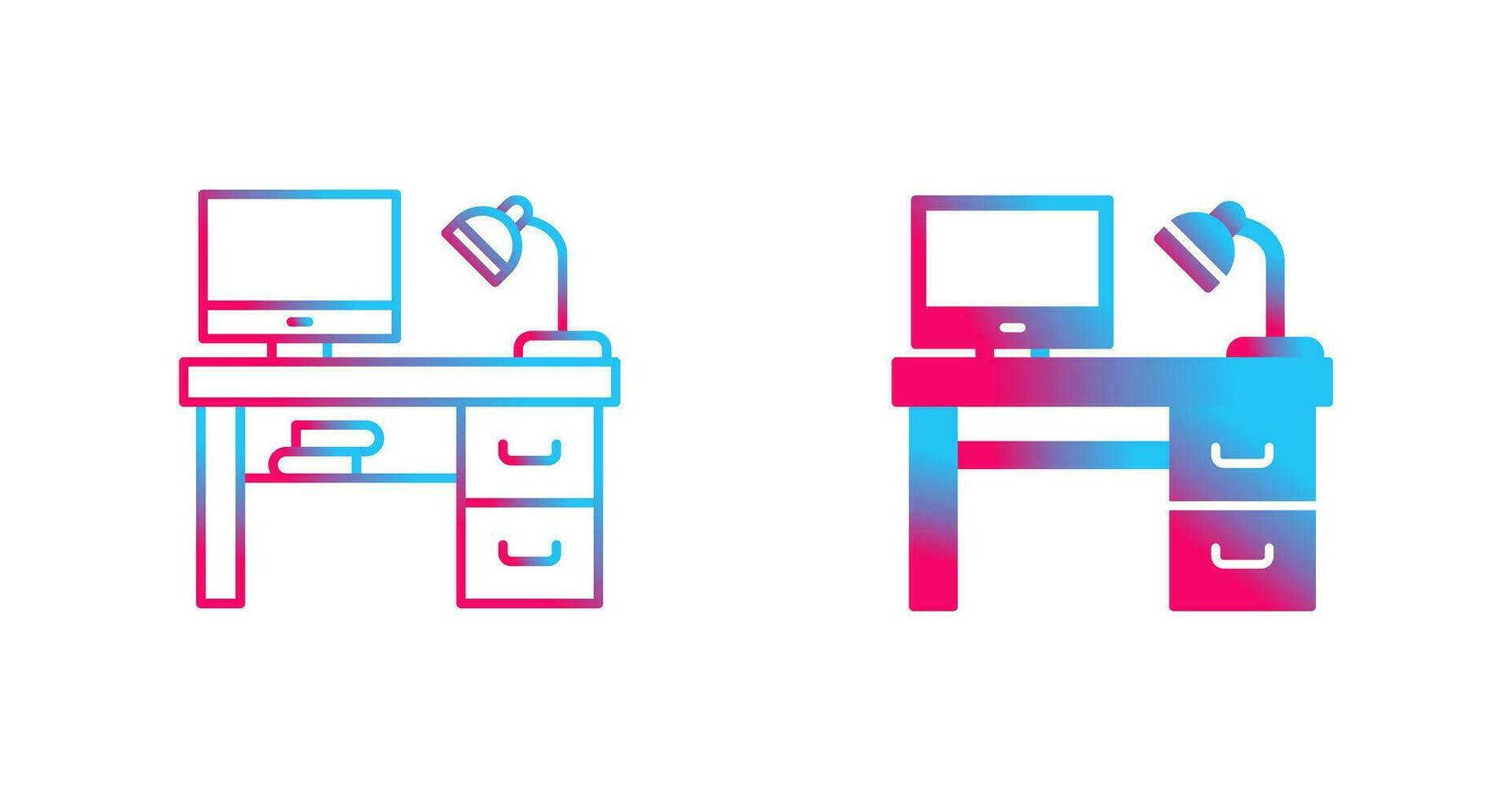 Desk Vector Icon