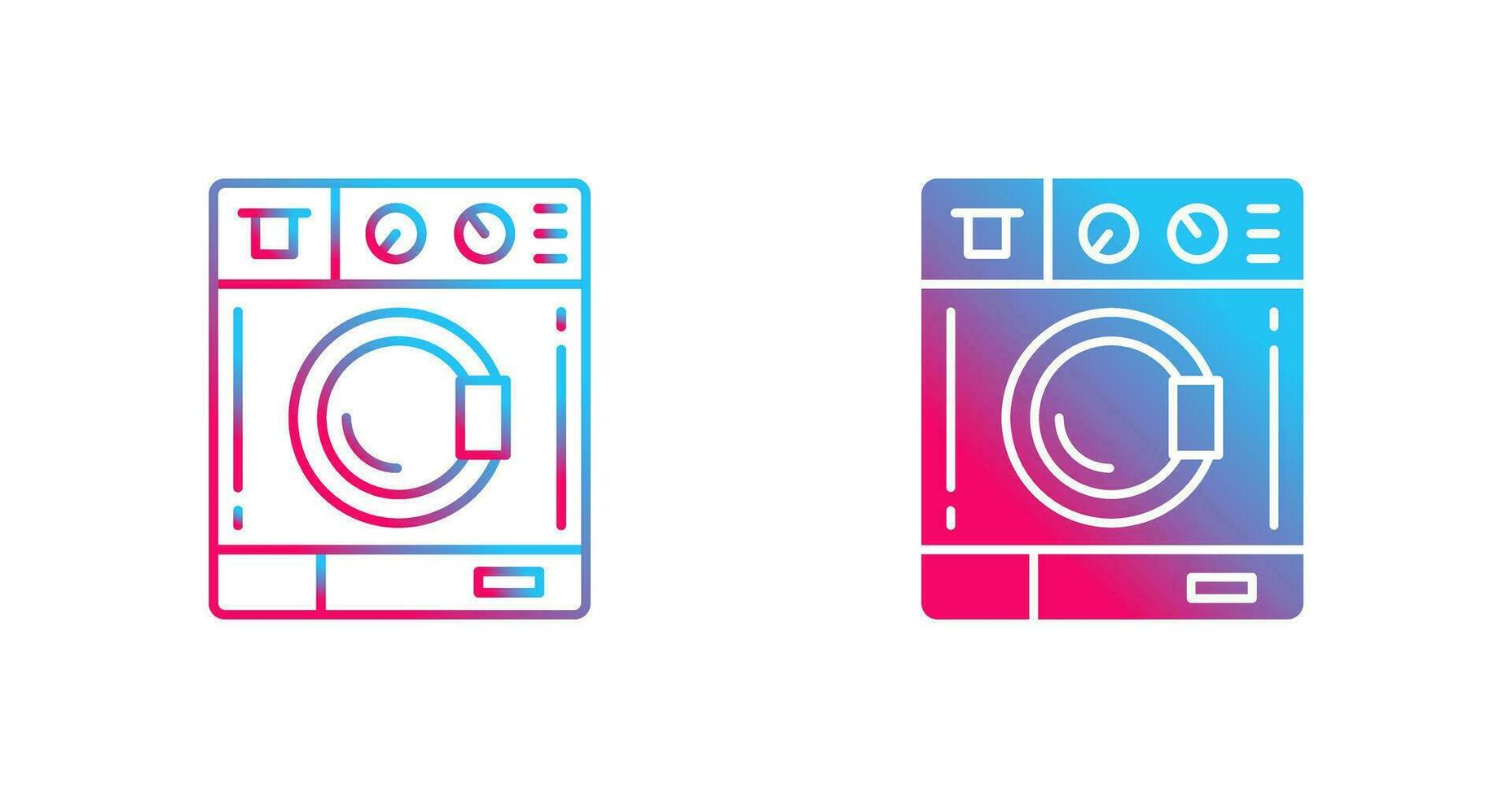 Washing Machine Vector Icon