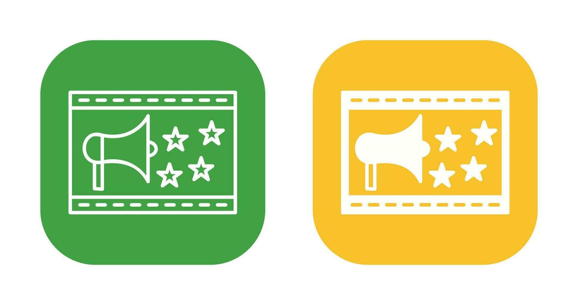 Unique Website Promotion Vector Icon