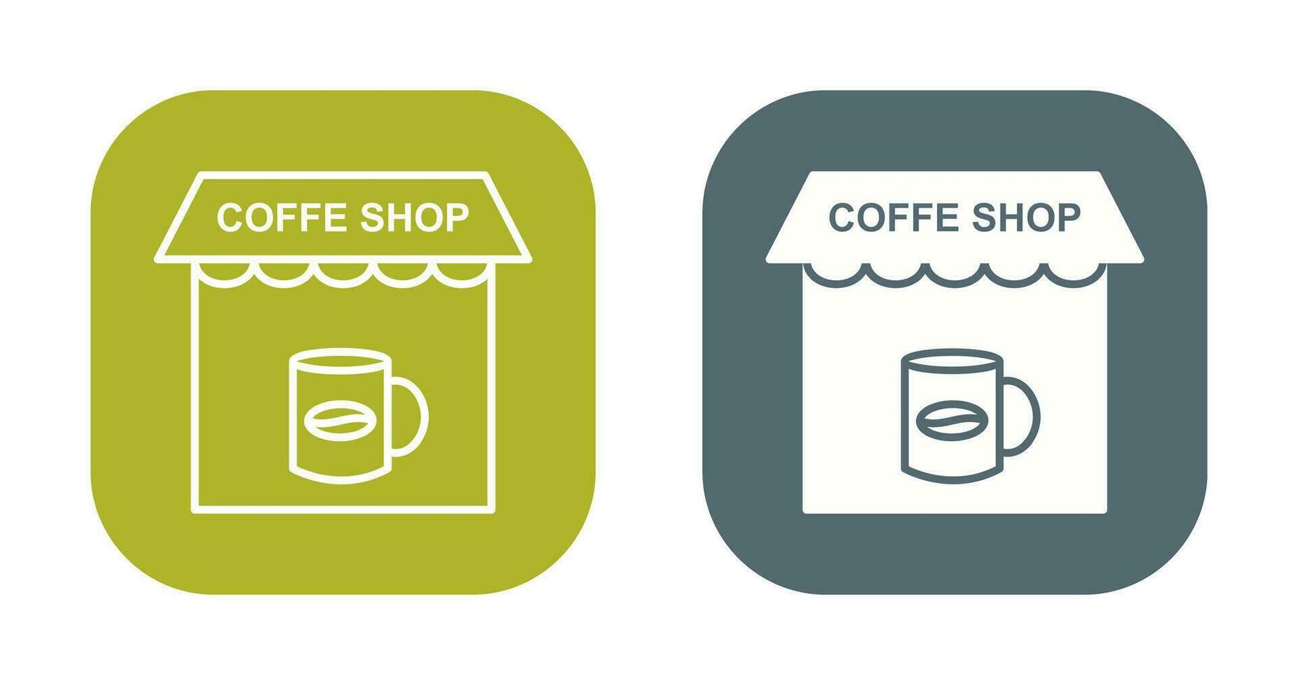 Coffee Shop Vector Icon