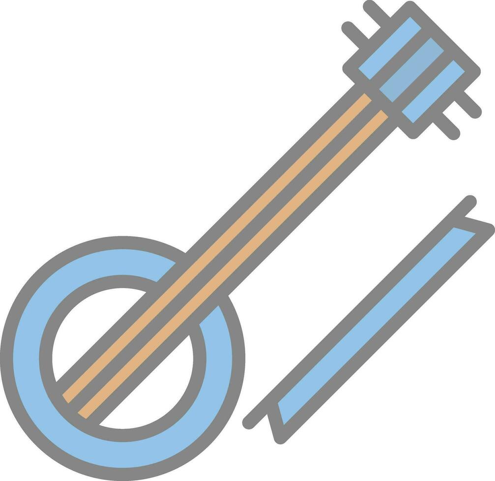 Violin Vector Icon Design