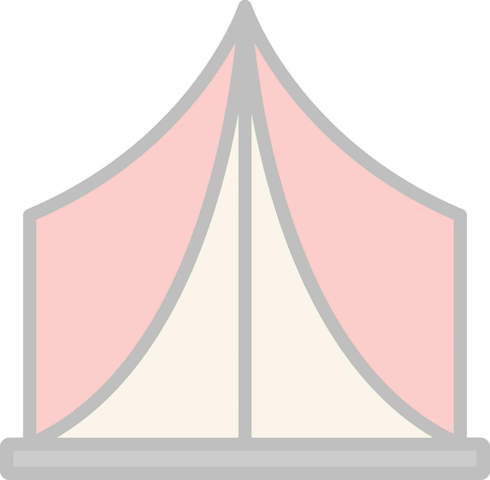 Tent Vector Icon Design