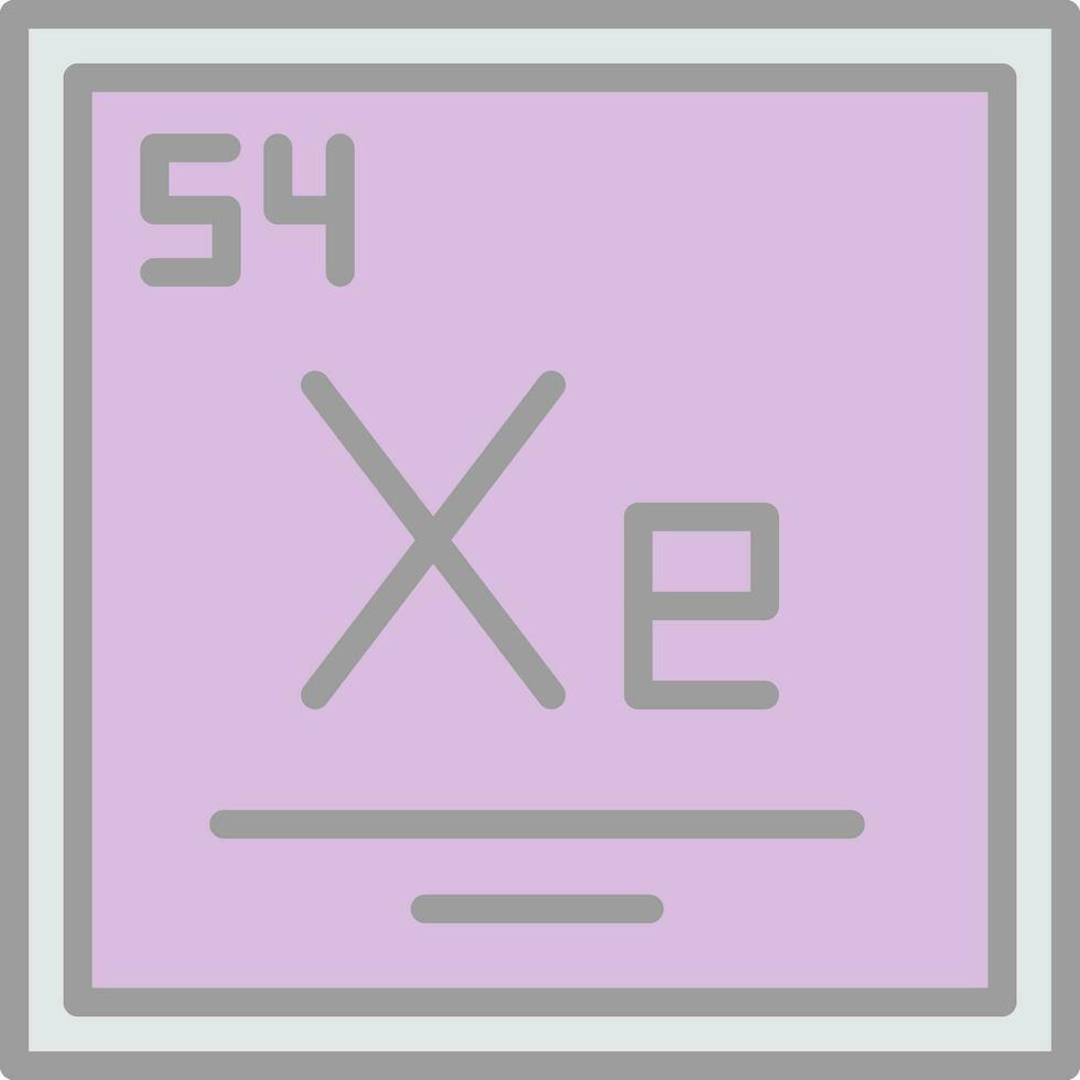 Xenon Vector Icon Design