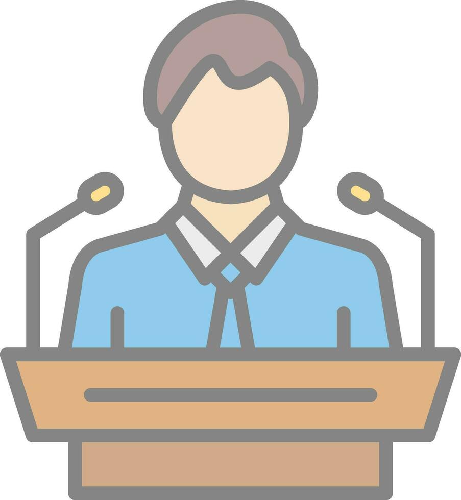 Speech Vector Icon Design