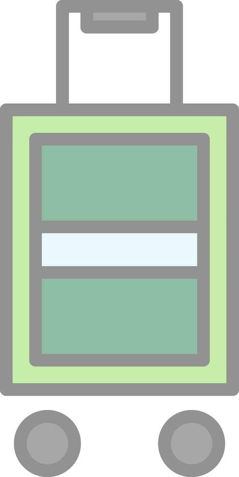 Luggage Vector Icon Design