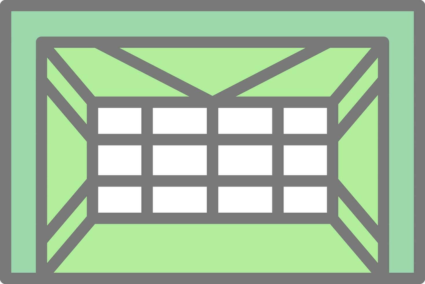 Goal box Vector Icon Design