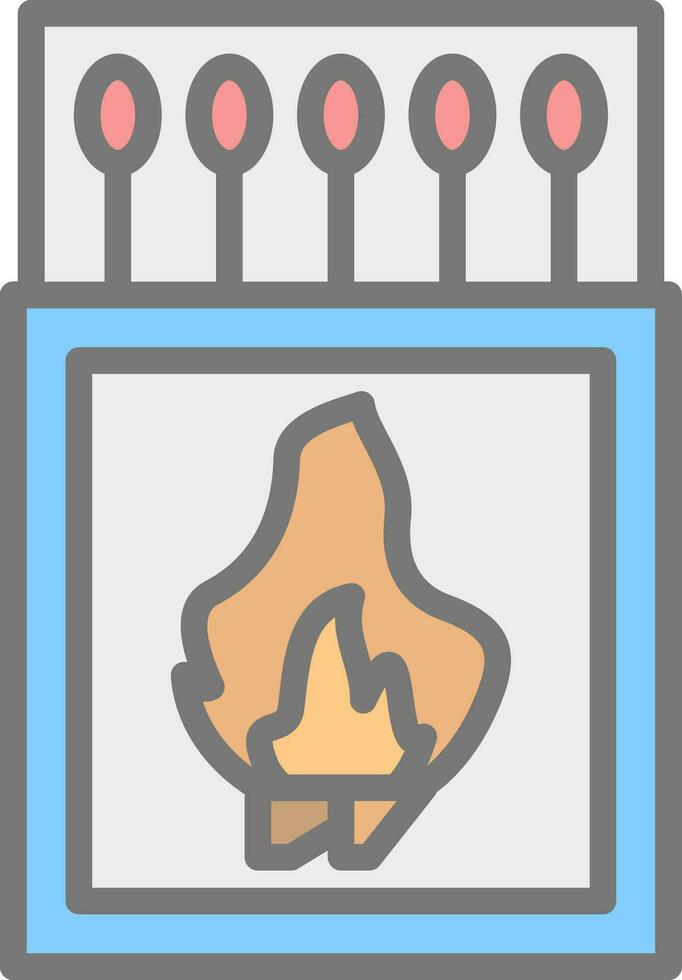 Matches Vector Icon Design