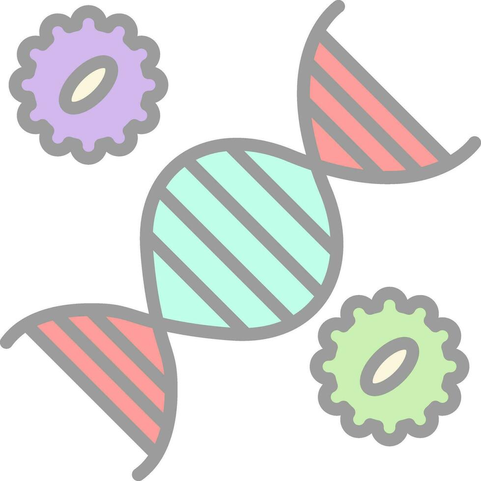 Genetic engineering Vector Icon Design