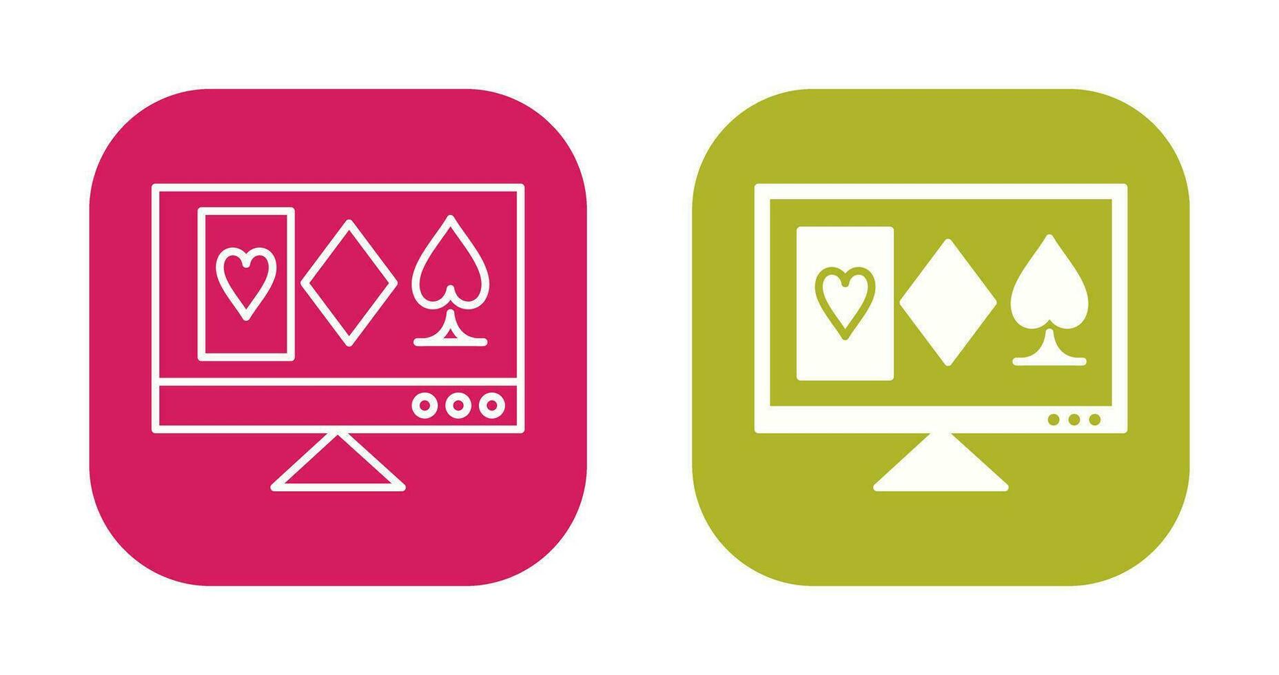 Online Gambling Vector Icon