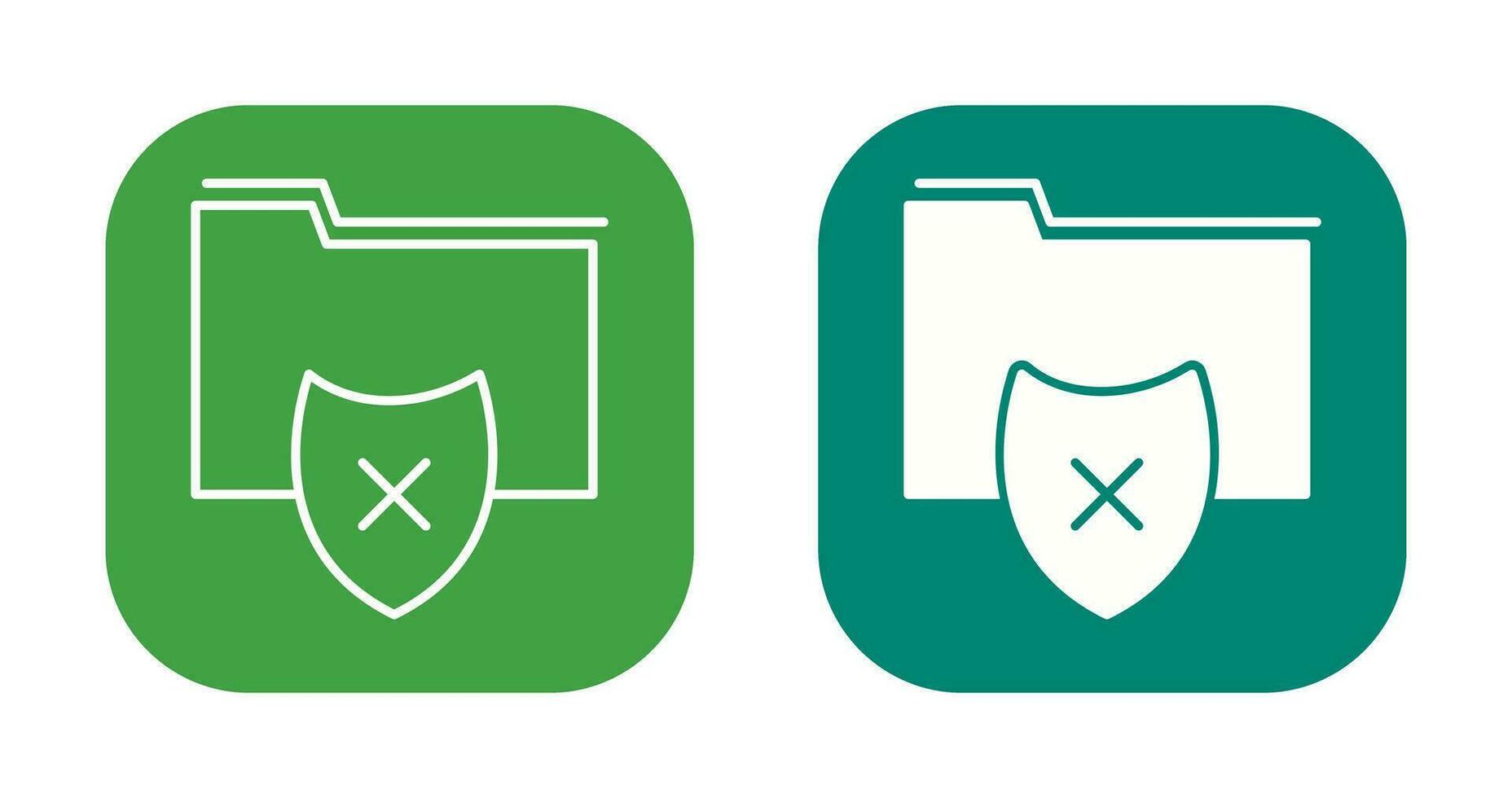 Vulnerable Folder Vector Icon