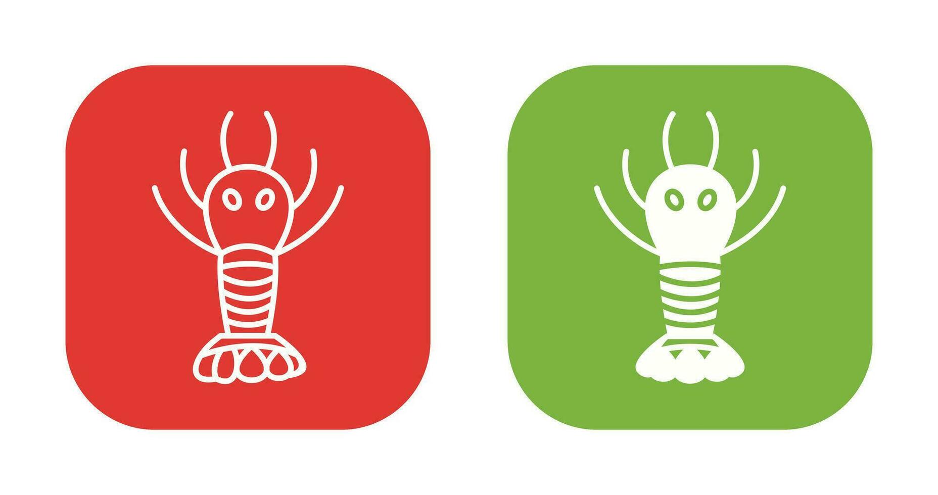 Lobster Vector Icon