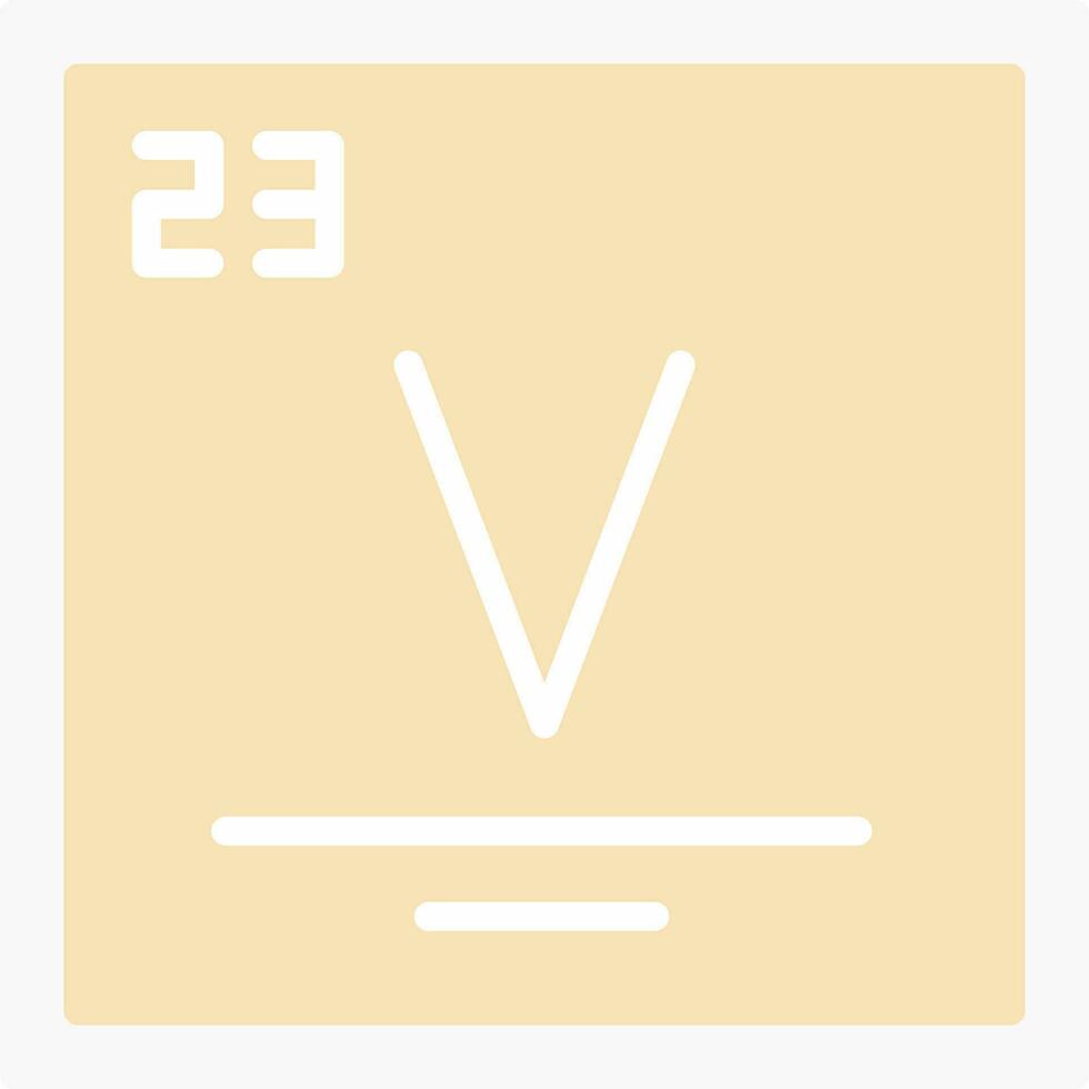 Vanadium Vector Icon Design
