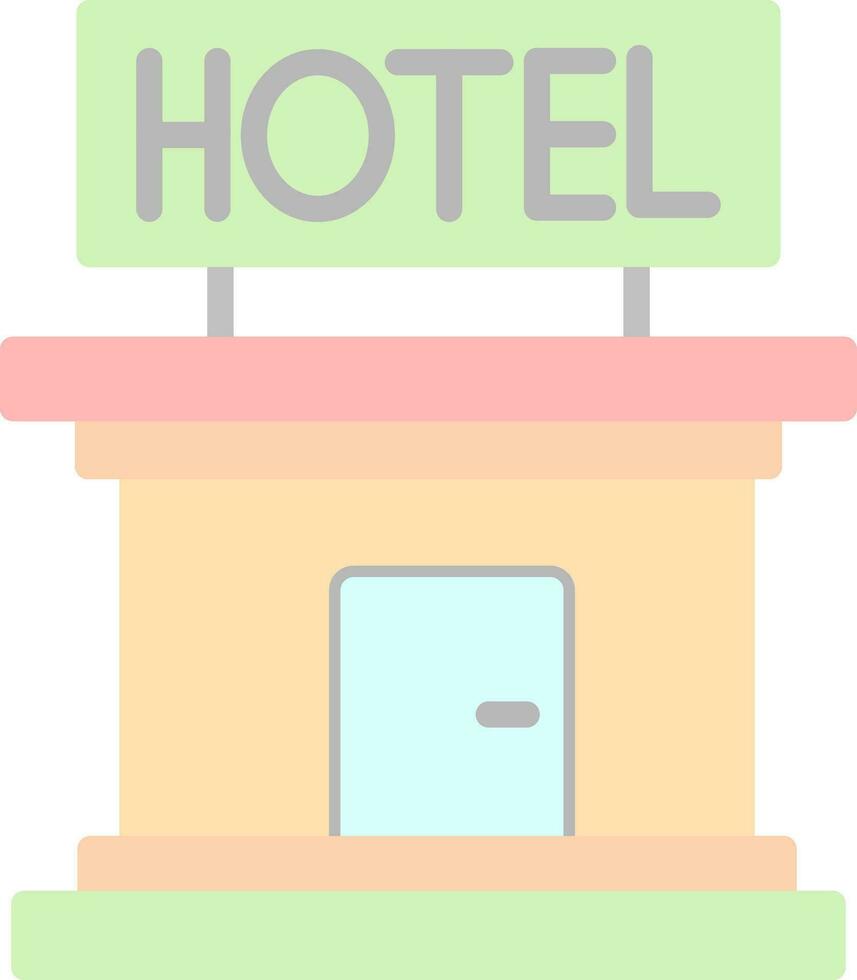 diseño de icono de vector de hotel