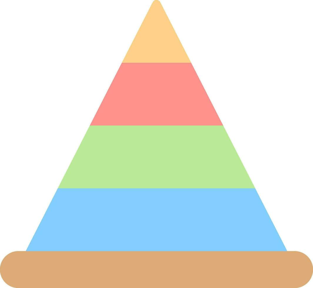 Pyramid Vector Icon Design