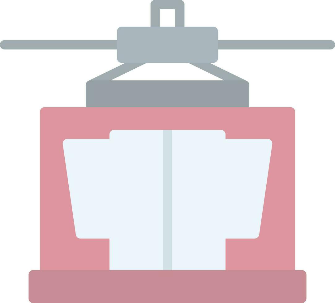 Gondola Vector Icon Design
