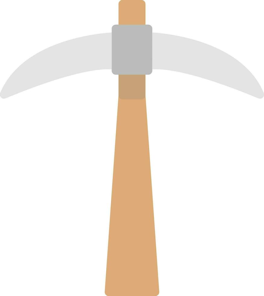 Pickaxe Vector Icon Design