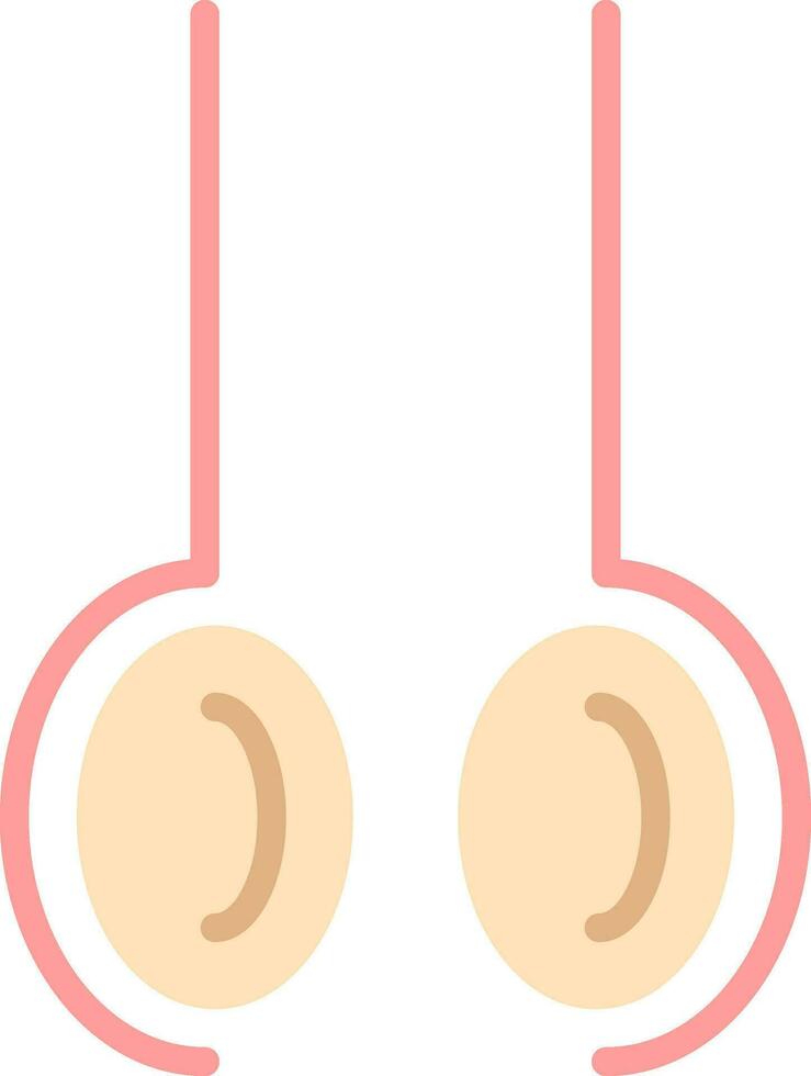 testiculos vector icono diseño
