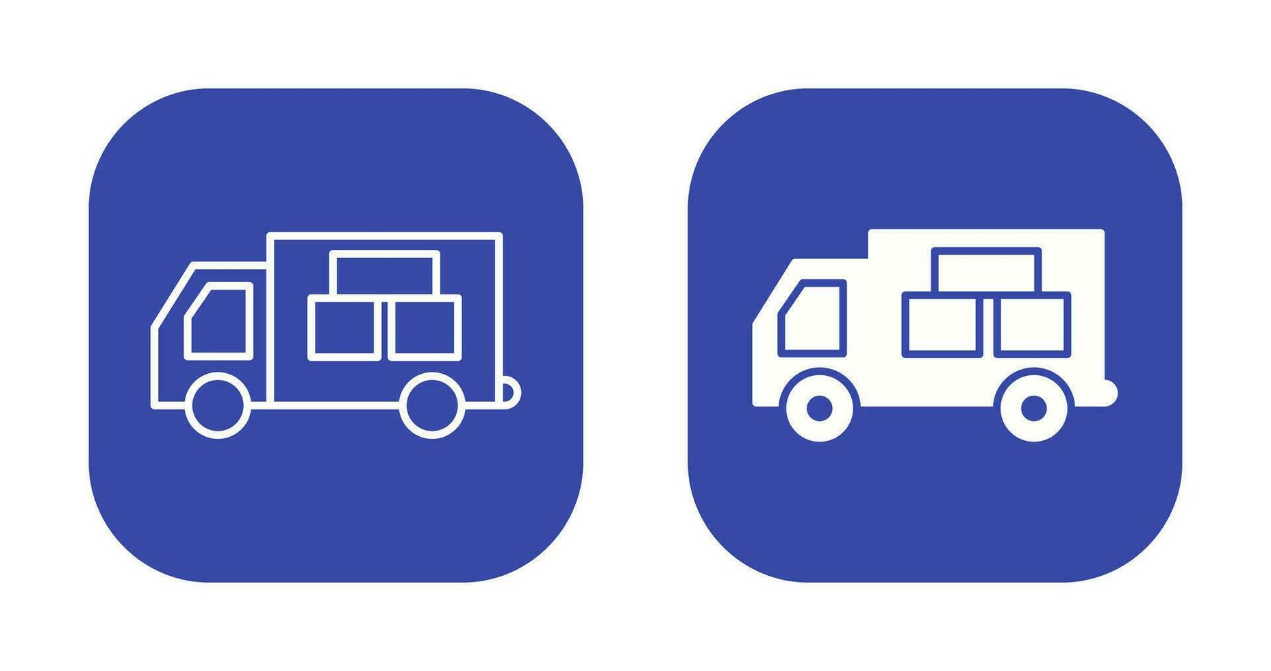 Logistics Car Vector Icon