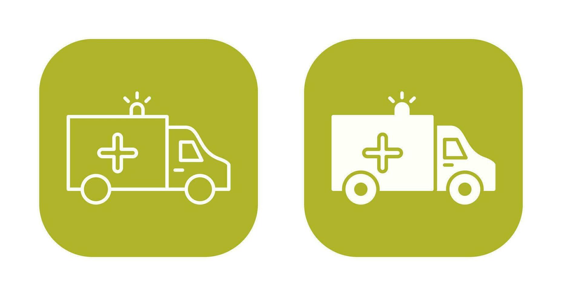 Ambulance Vector Icon