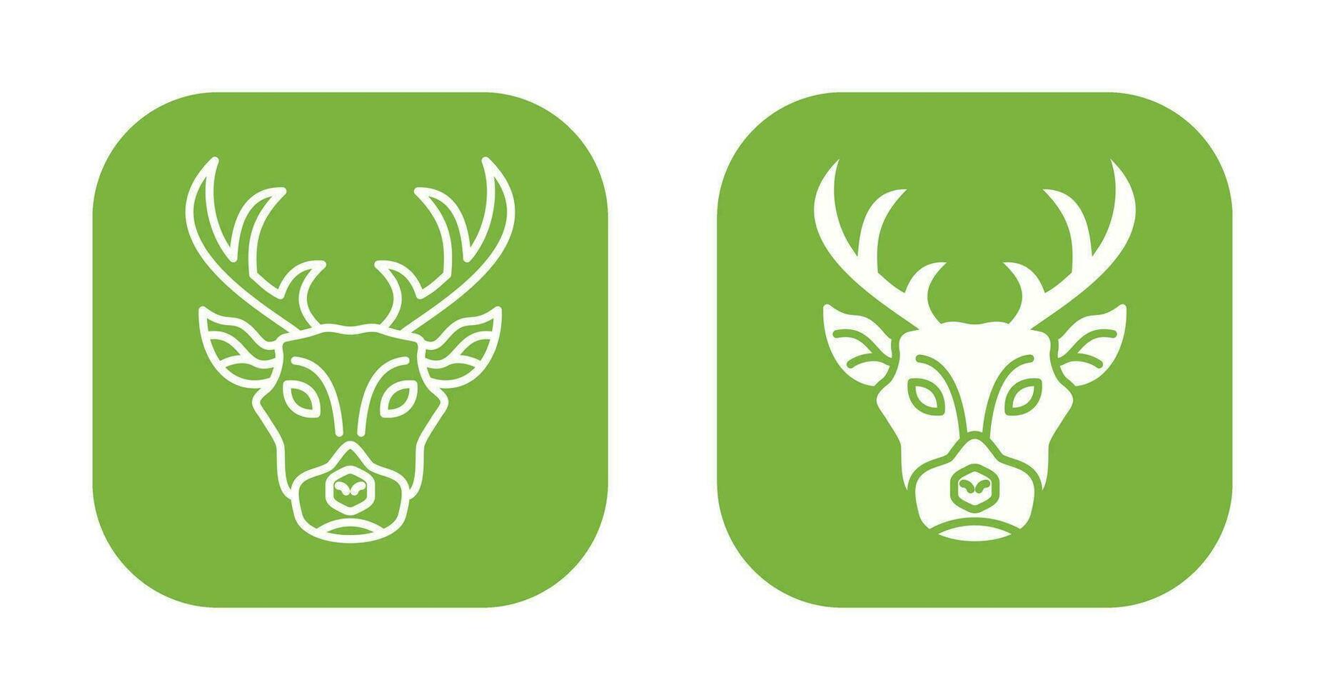 Deer Vector Icon