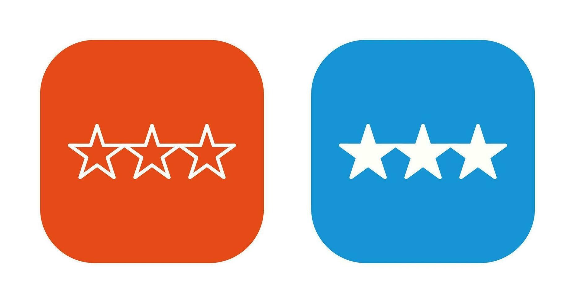 Stars Vector Icon