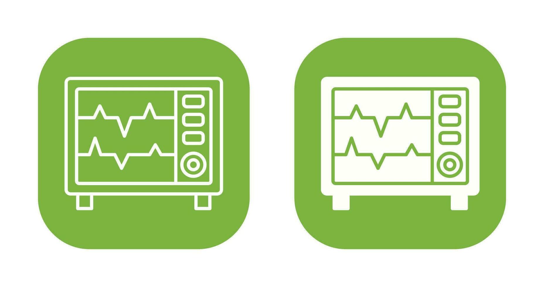Heart Rate Monitor Vector Icon