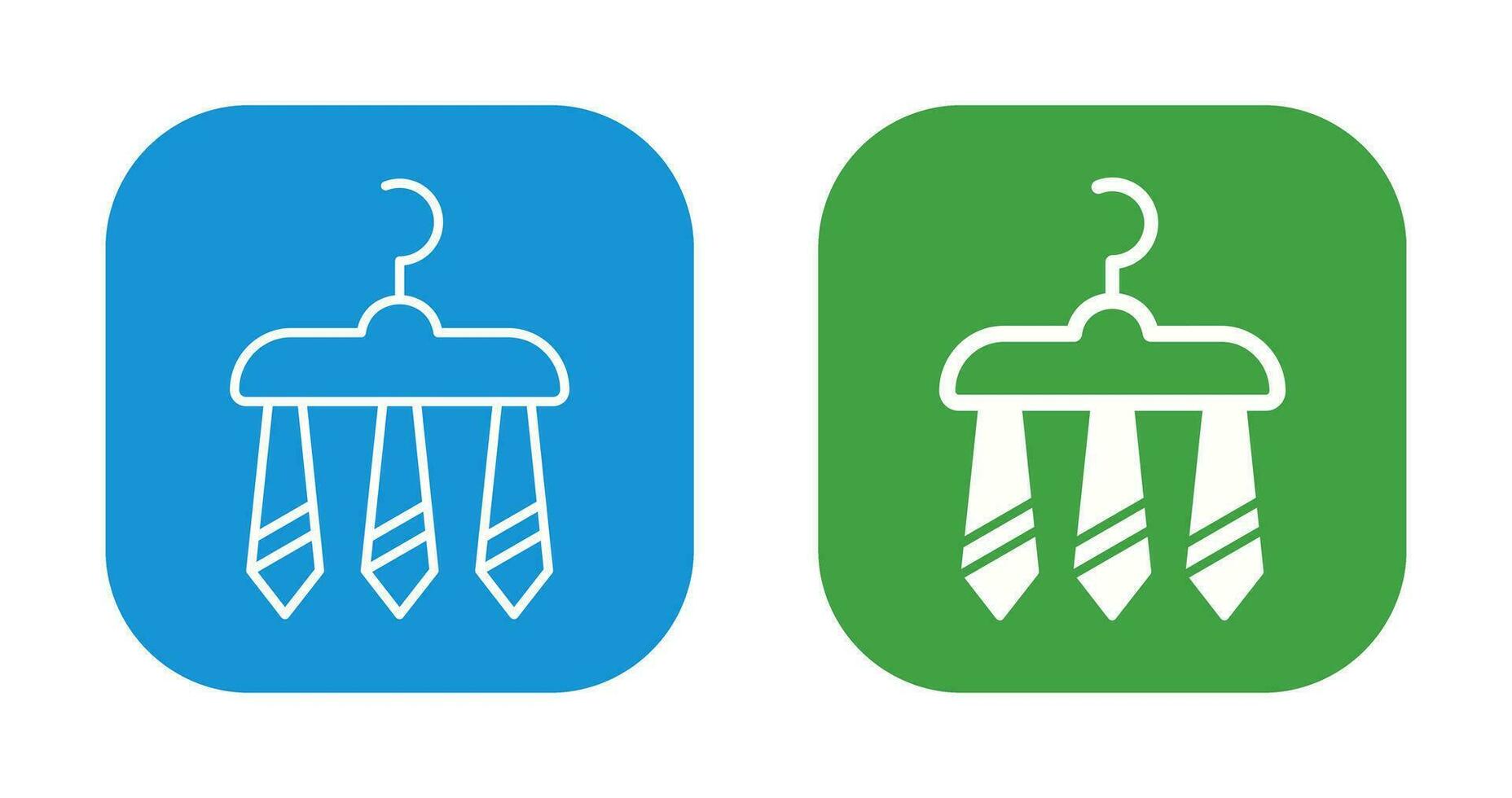 Three Ties Vector Icon