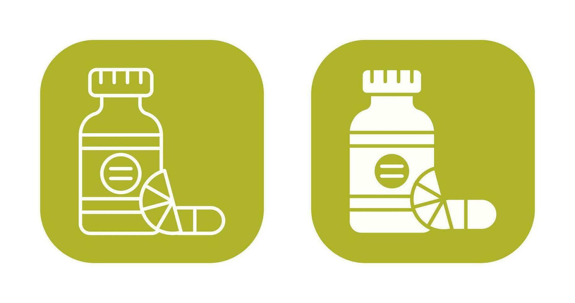 Vitamins Vector Icon